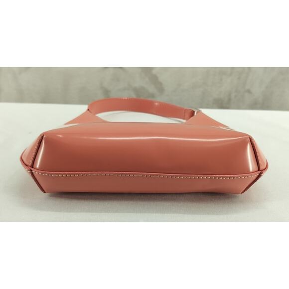 By FAR Baby Amber Beige Semi Patent Leather Apple Shoulder Bag - Picture 6 of 7